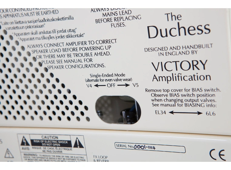 Victory Amplifiers V40HThe Duchess (topp) 